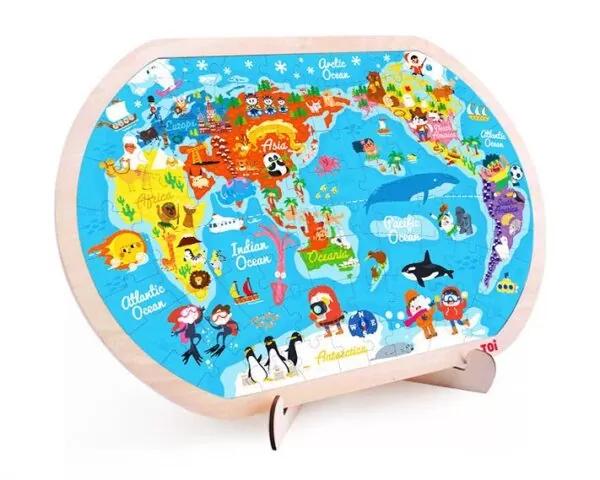 Puzzle Monde Montessori