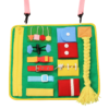 Busy Board Montessori Tissu