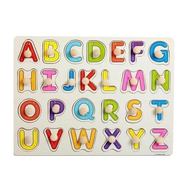 Puzzle alphabet, méthode montessori