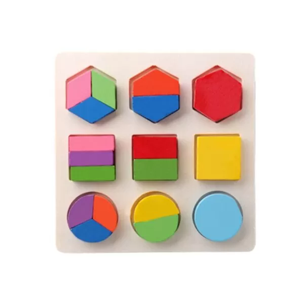 Puzzle Bébé Montessori Moyen