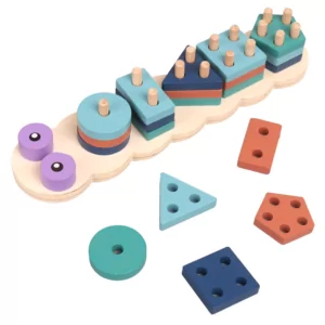 Puzzle Bois Bébé Montessori
