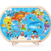 Puzzle Carte du Monde Montessori