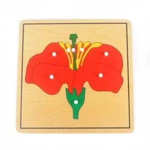 Puzzle Fleur Montessori