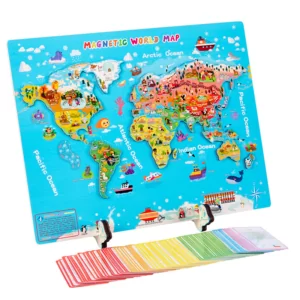 Puzzle Montessori de Géographie