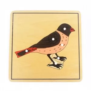 Puzzle Oiseau Montessori