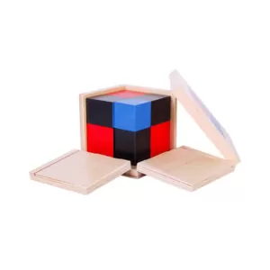 Cube binomial Montessori