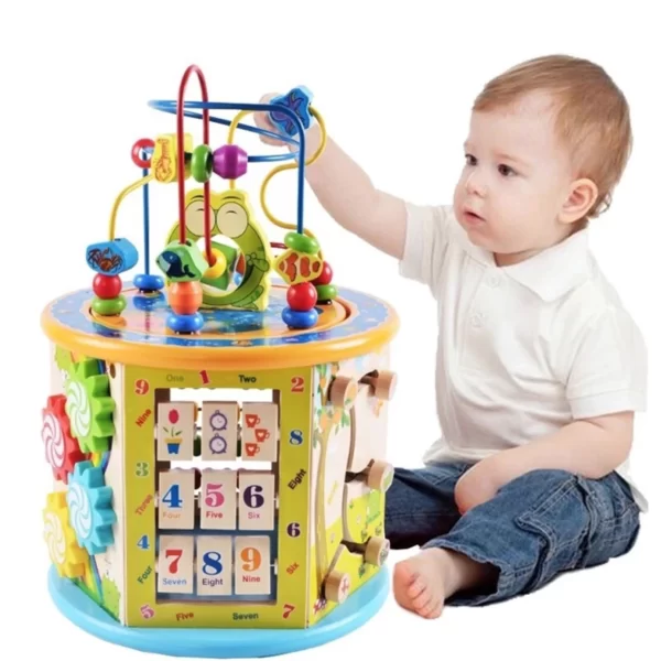 Cube Perles Montessori