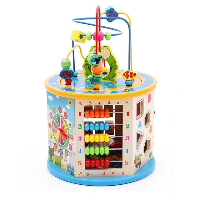 Jeu éducatif En Bois Montessori - Apprendre à Compter Et L'heure, Pour Enfants 3-6 Ans, Cadeau éducatif Garçon/fille