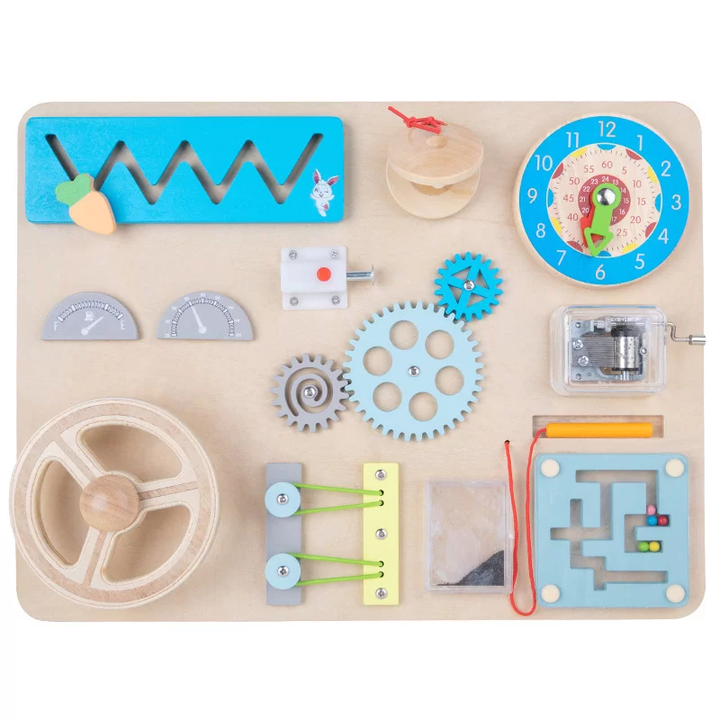 Planche d'activité Montessori pour enfants, jouet sensoriel pour