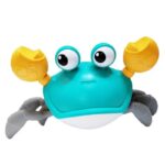 Jouet Crabe Musical Qui Marche Et évite Les Obstacles - Pour Bébé 6-12 Mois Et Enfant 1-5 Ans - Cadeau éducatif